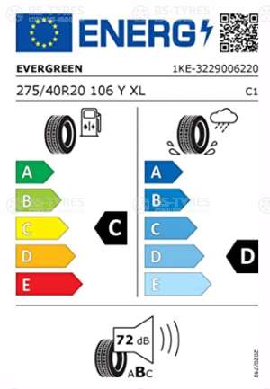 Evergreen ES880 Dynacontrol 215/55 R18 99W