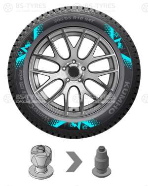 Kumho WinterCraft Ice Wi32 205/50 R17 93T